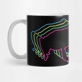 Frog 80s Neon Mug